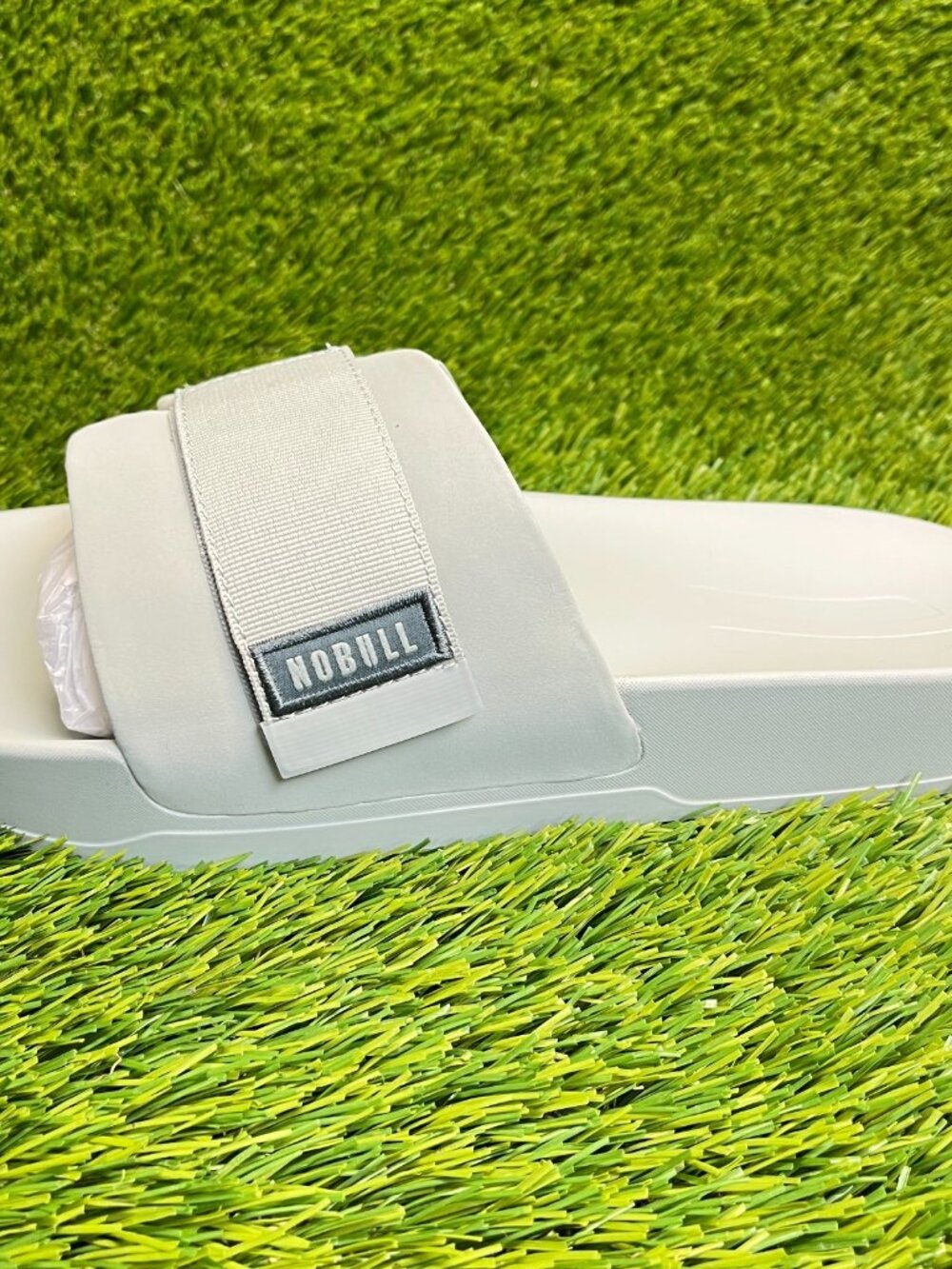 Nobull Mens Size 11 Gray Green Beach Outdoor Slip-On Adjustable Slide Sandals - Picture 3 of 10